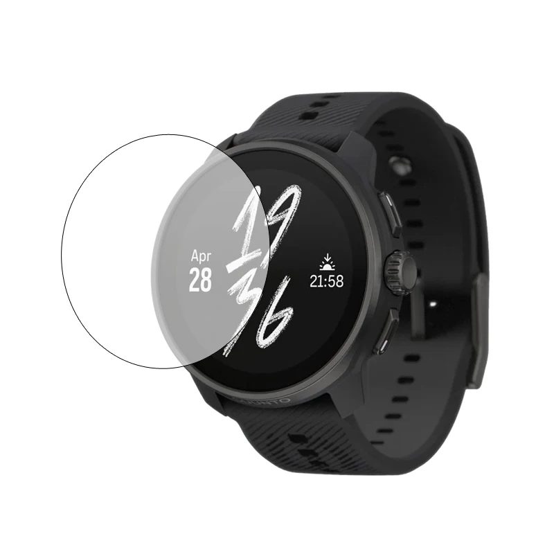 Фото Закаленное защитное стекло для смарт-часов Suunto Race S/Race №1