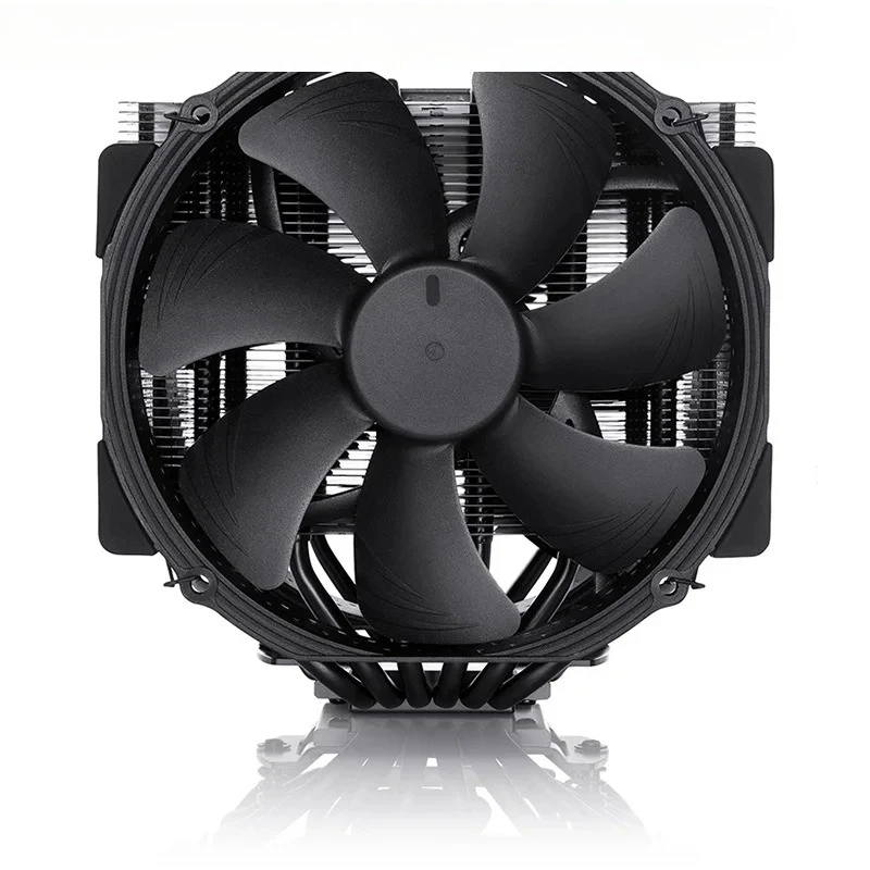 Фото Owl NH-D15 chromax.черная черная версия, вентилятор двойной башни A15, многоплатформный радиатор процессора №1