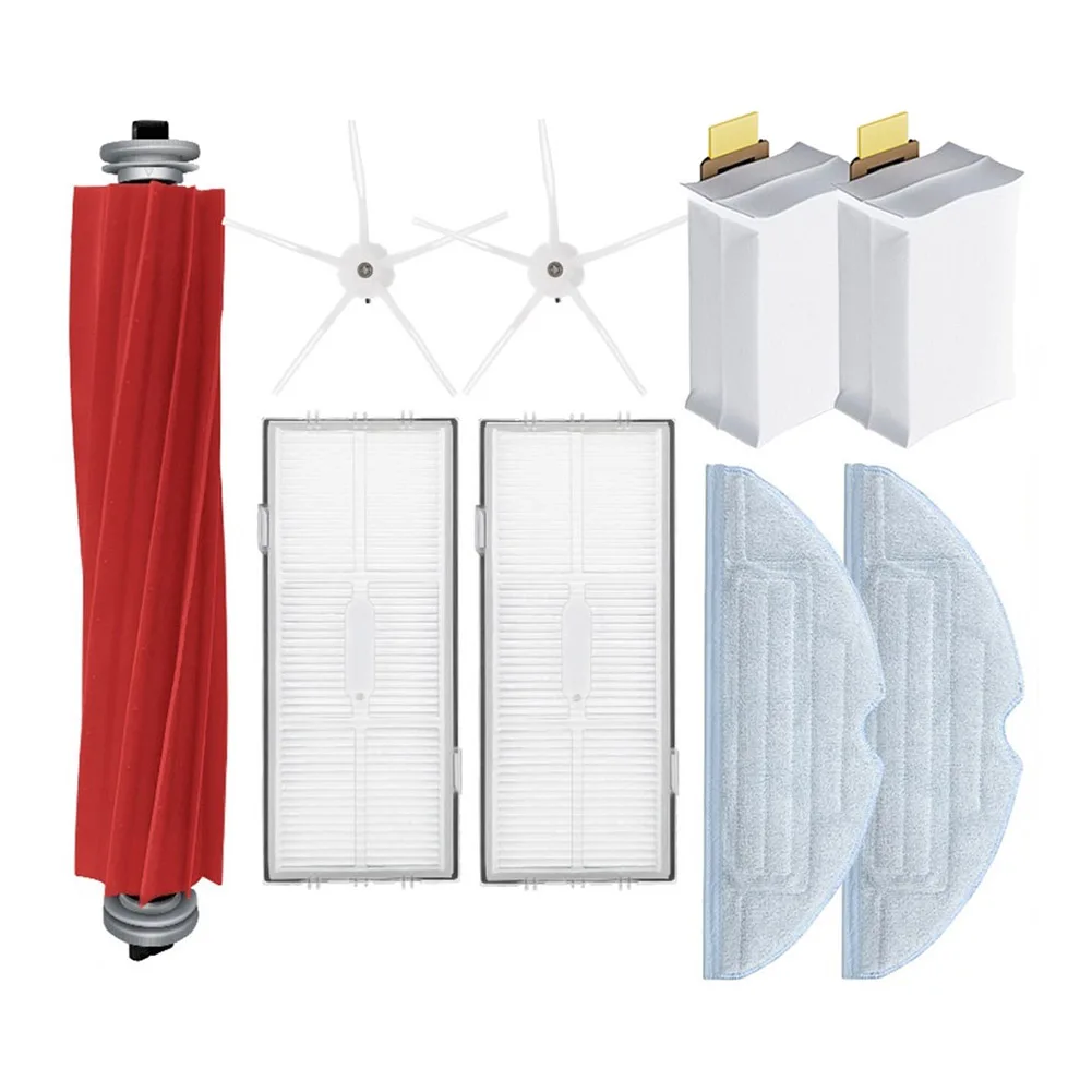 

For Roborock S7 T7S HEPA Filter Detachable Rubber Main Brush Mop Cloth Side Brush Vacuum Cleaner Replacement Spare Parts