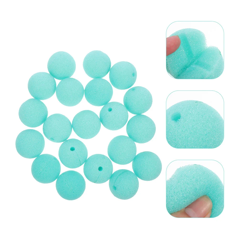 

40 Pcs Clown Nose Carnival Sponge Noses Cosplay Decor Circus Portable Dress Decorative