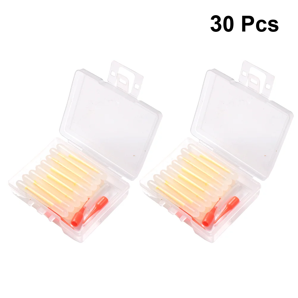 

30PCS Practical Luminous Stick Night Float Rod Light Fishing Rod for Hiking