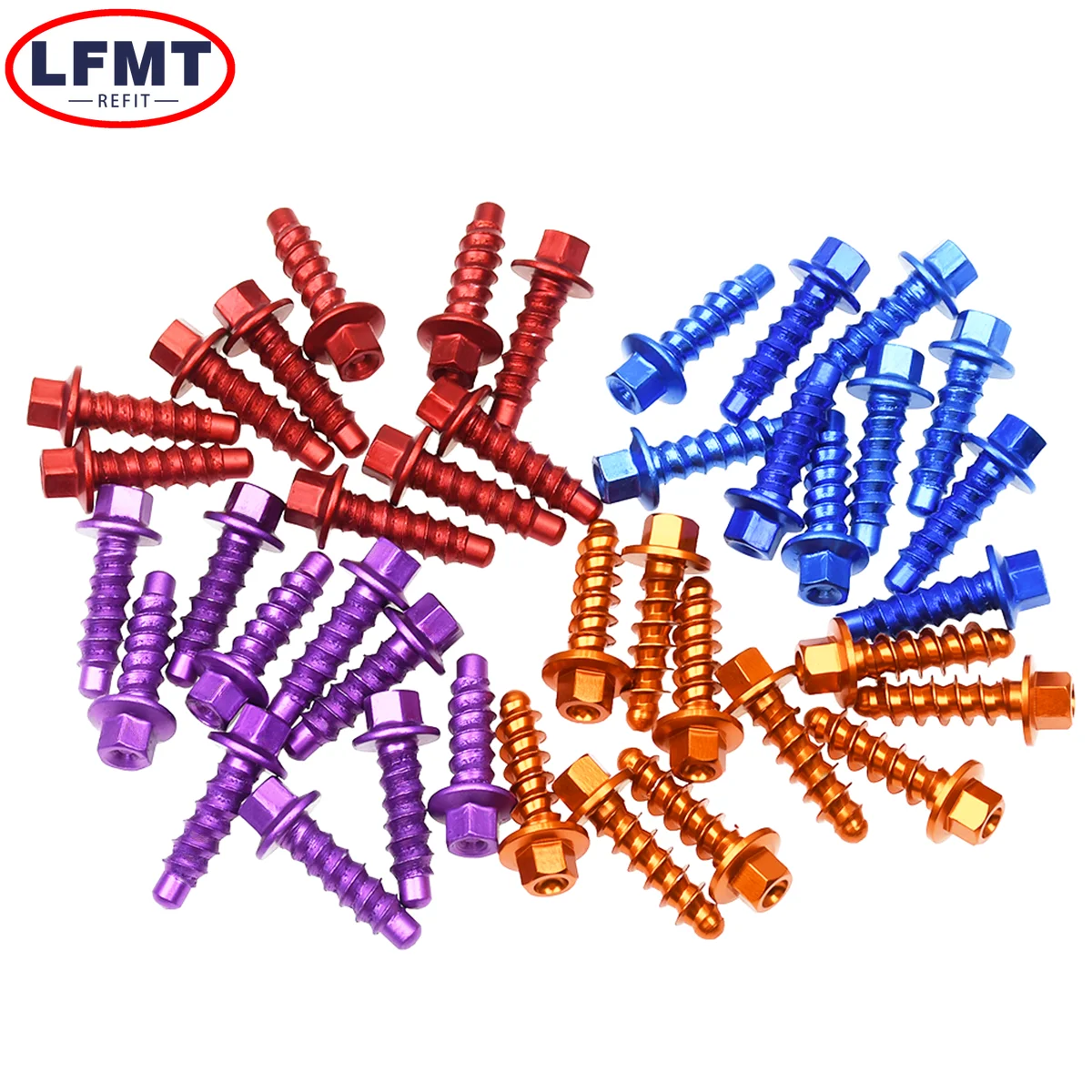 Комплект алюминиевых саморезов с ЧПУ для мотоцикла KTM EXC EXCF XCW SX SXF XCFW Husqvarna FE TE FC TC FX