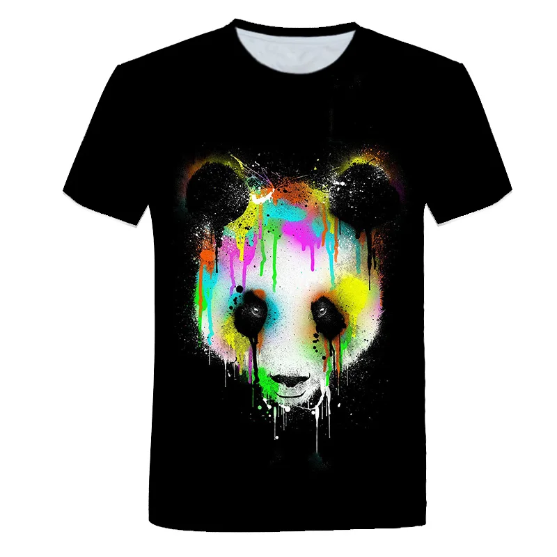 

Мужская летняя футболка с 3D-принтом, Повседневная футболка с коротким рукавом, в стиле хип-хоп