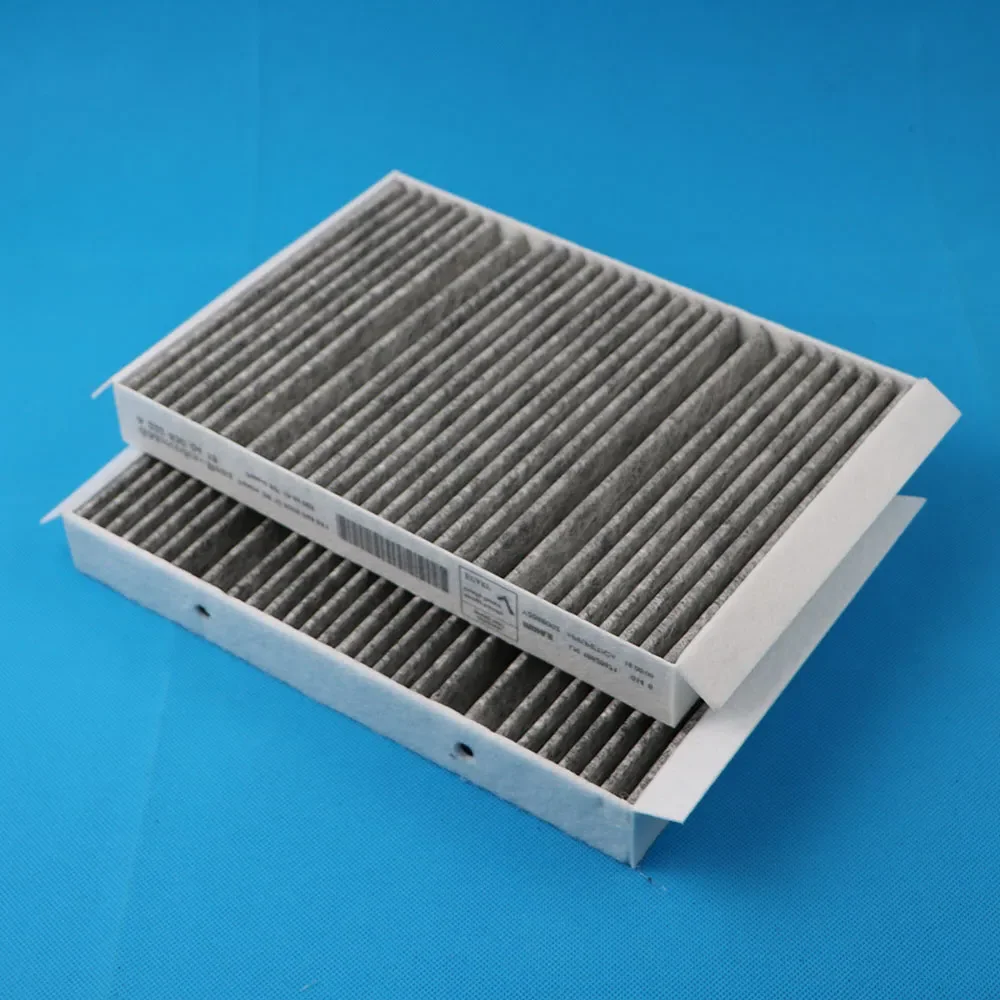 A 2228300418 2 шт. угольный салонный фильтр для Benz W222 V222 X222 AMG S63 Maybach