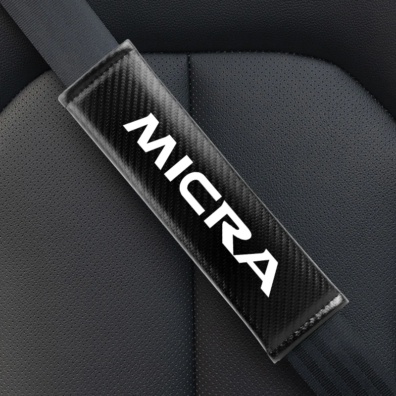 Car Safety Belt Protect Shoulder Pad Vehicle Cotton wool Seat Cushion for Nissan Micra car accessories |