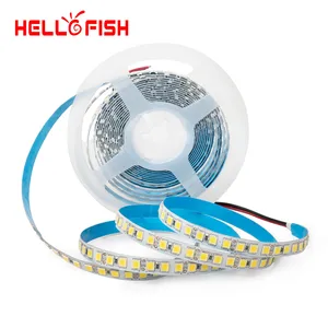 Светодиодная ленсветильник для кухни 12 В 5 м 600 светодиодов 5054 300 светодиодный чип, белый, теплый белый