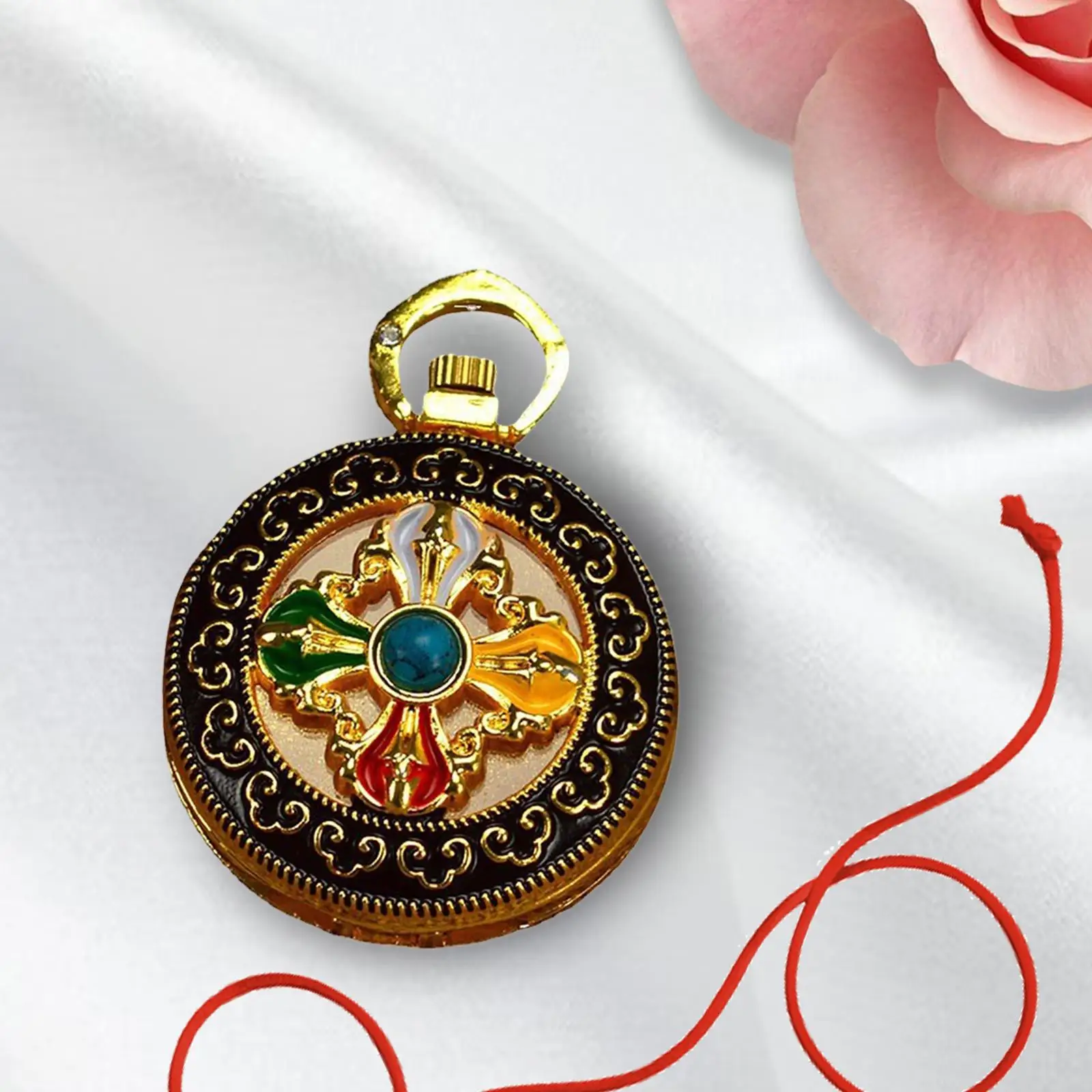 Буддийская коробка для марга буддийский амулет антикварные этнические