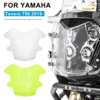 motorcycle acrylic headlight protector guard for yamaha tenere 700 tenere700 t700 t7 xt700 z xt700z 2019 light protection cover