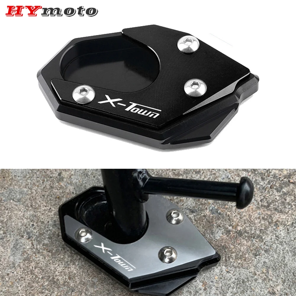 

Для KYMCO XTown X-Town 125 300 300i 125i аксессуары для мотоциклов с подставкой боковая подставка удлинительная пластина