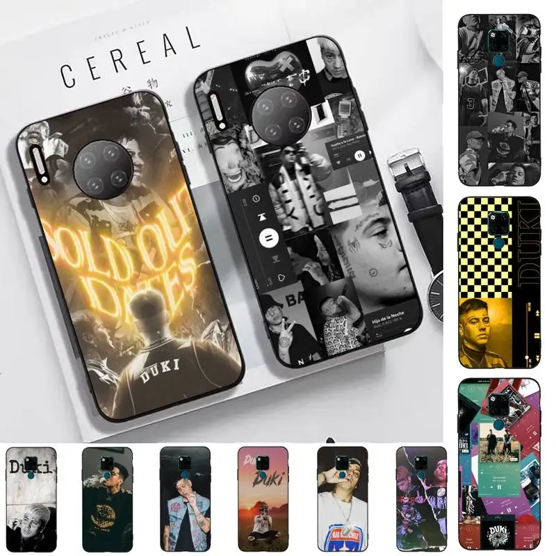 

Duki Rapper Phone Case for Huawei Mate 20 10 9 40 30 lite pro X Nova 2 3i 7se