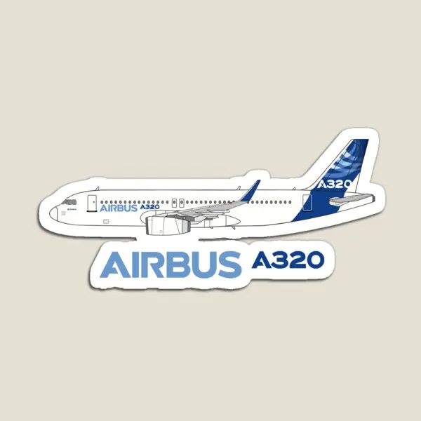 

Магнитный держатель для наклеек Airbus A320 для детей