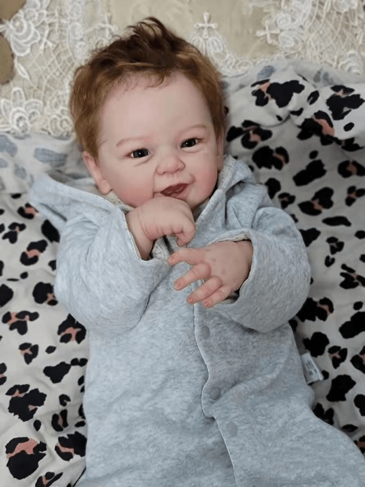 

Кукла реборн 21-дюймовая, феникс с укорененными волосами