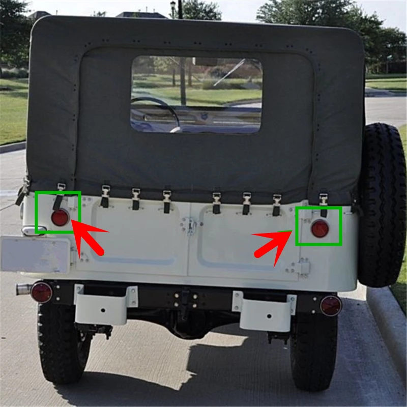 Автомобильный внешний отражатель для заднего бампера фонарь Toyota Land Cruiser FJ25 FJ40 FJ55