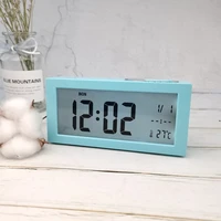 alarm clock bedside photosensitive electronic watch digita lcd display week temperature multi functional home desktop decoration