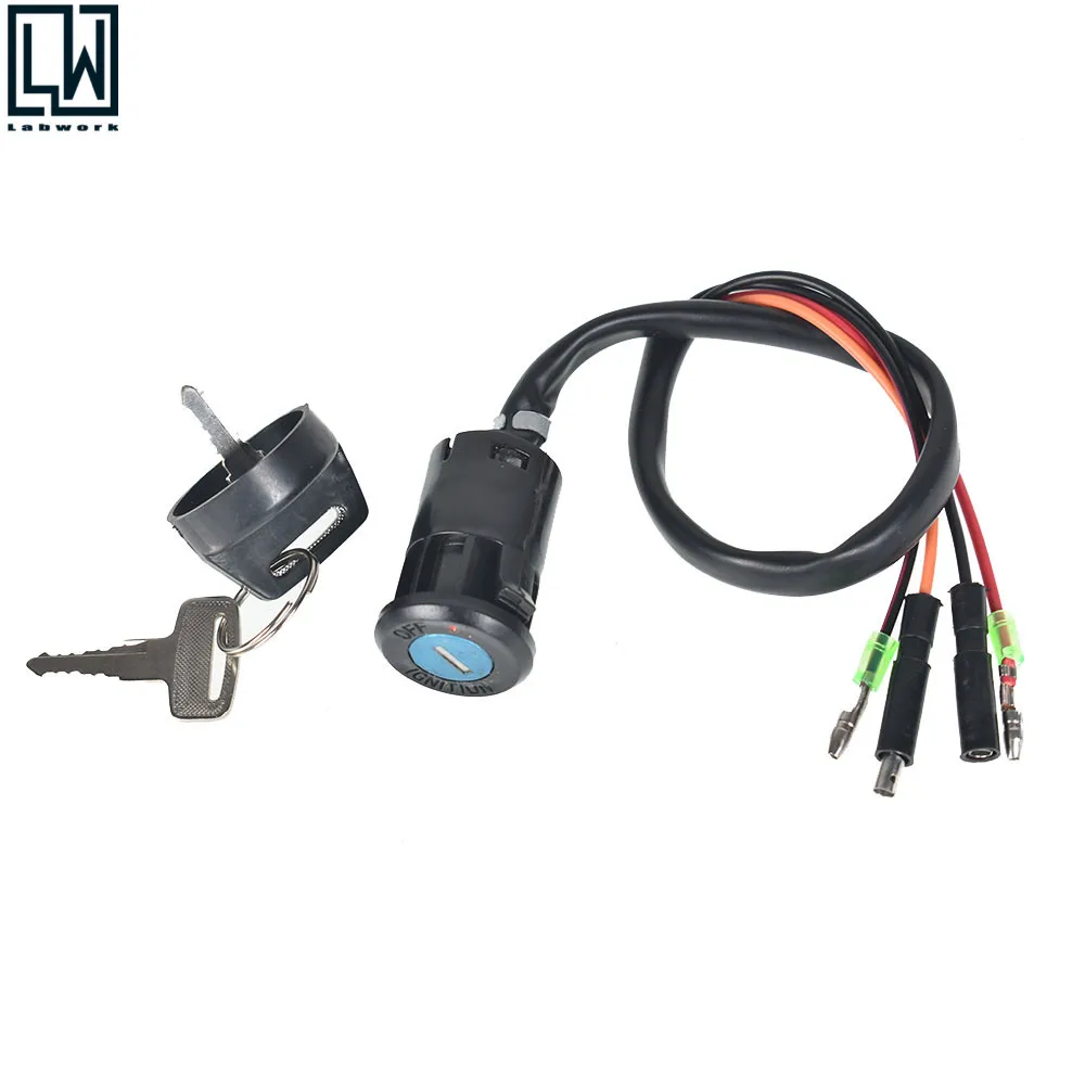 

ATV Ignition Key Switch For Honda FourTrax 300 TRX300 300FW 1988 1989 1990-2000