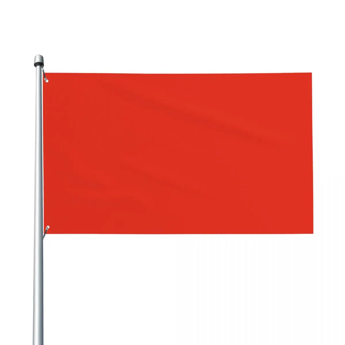 

Outdoor Decoration Banner Travel Portable Minimalist All-match Dirty resistant solid color red flag Nautical flag Cheering flag