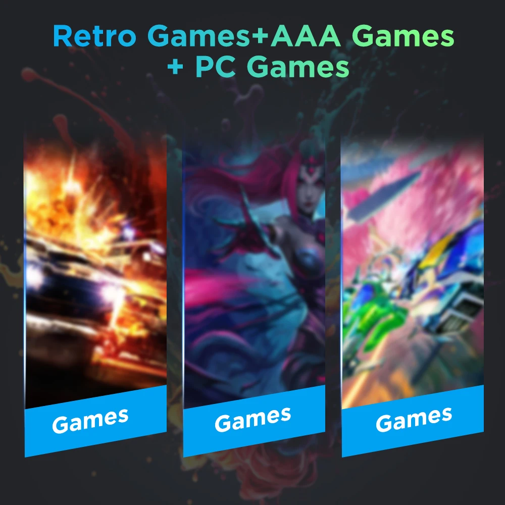 Внешний игровой жесткий диск Playnite и Retrobat OS на 500 ГБ с более 38000+ играми AAA/Retro для