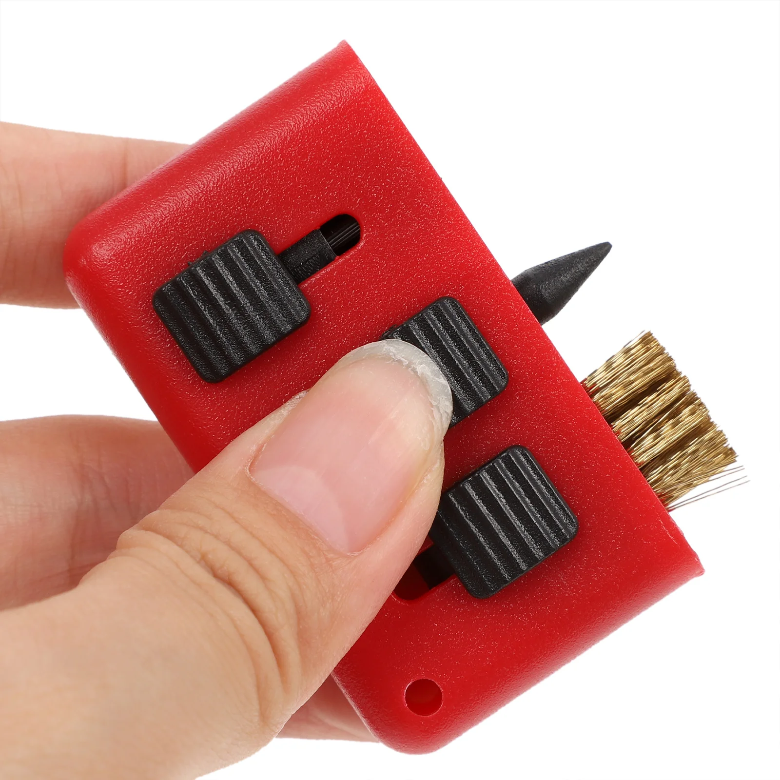 4 шт. щетка для чистки гольфа 3 в 1 пластиковая головка мяча набор канавок