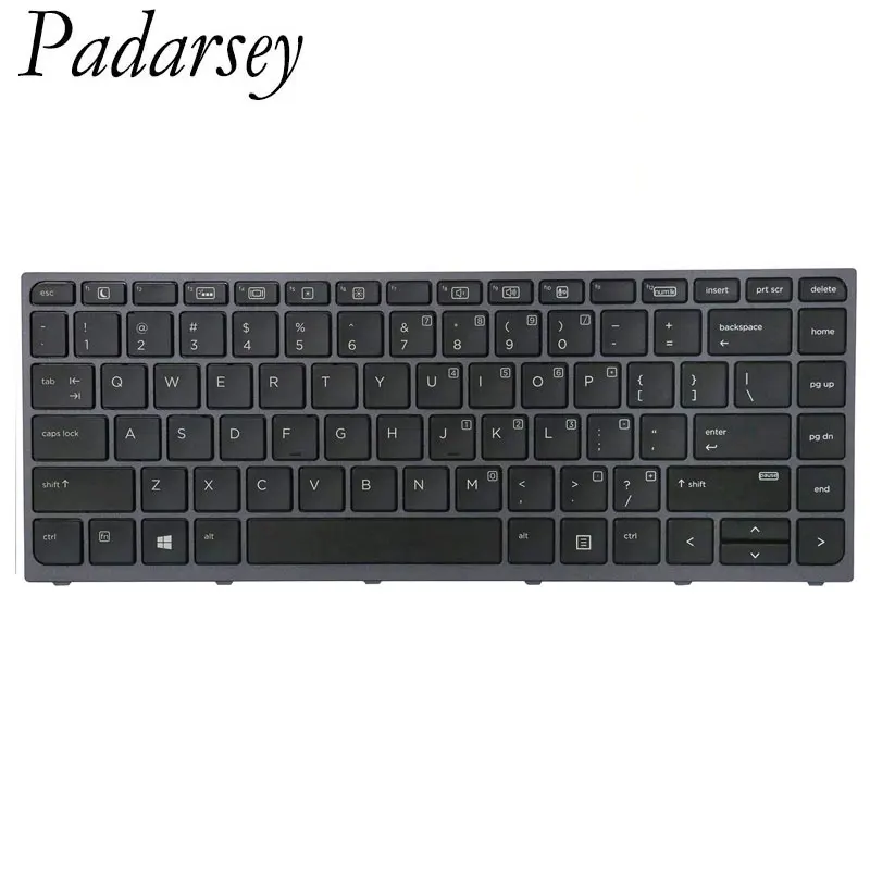Сменная клавиатура Padarsey для ноутбука HP ZBook Studio G3 G4 подсветка мобильной рабочей