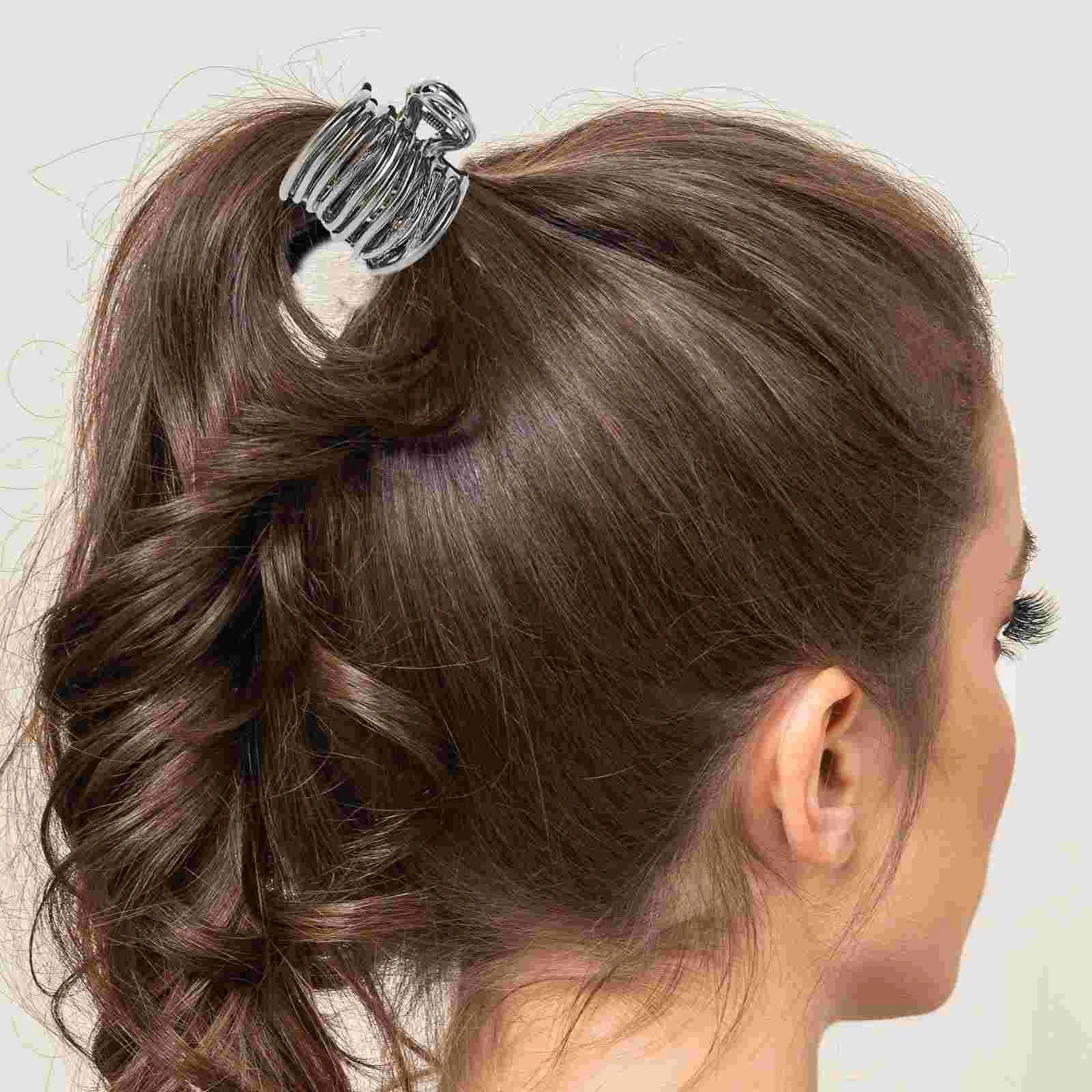 

3pcs Women Hair Clips Hair Claw Clip Small Hair Ponytail Holders Hair Bun Holder