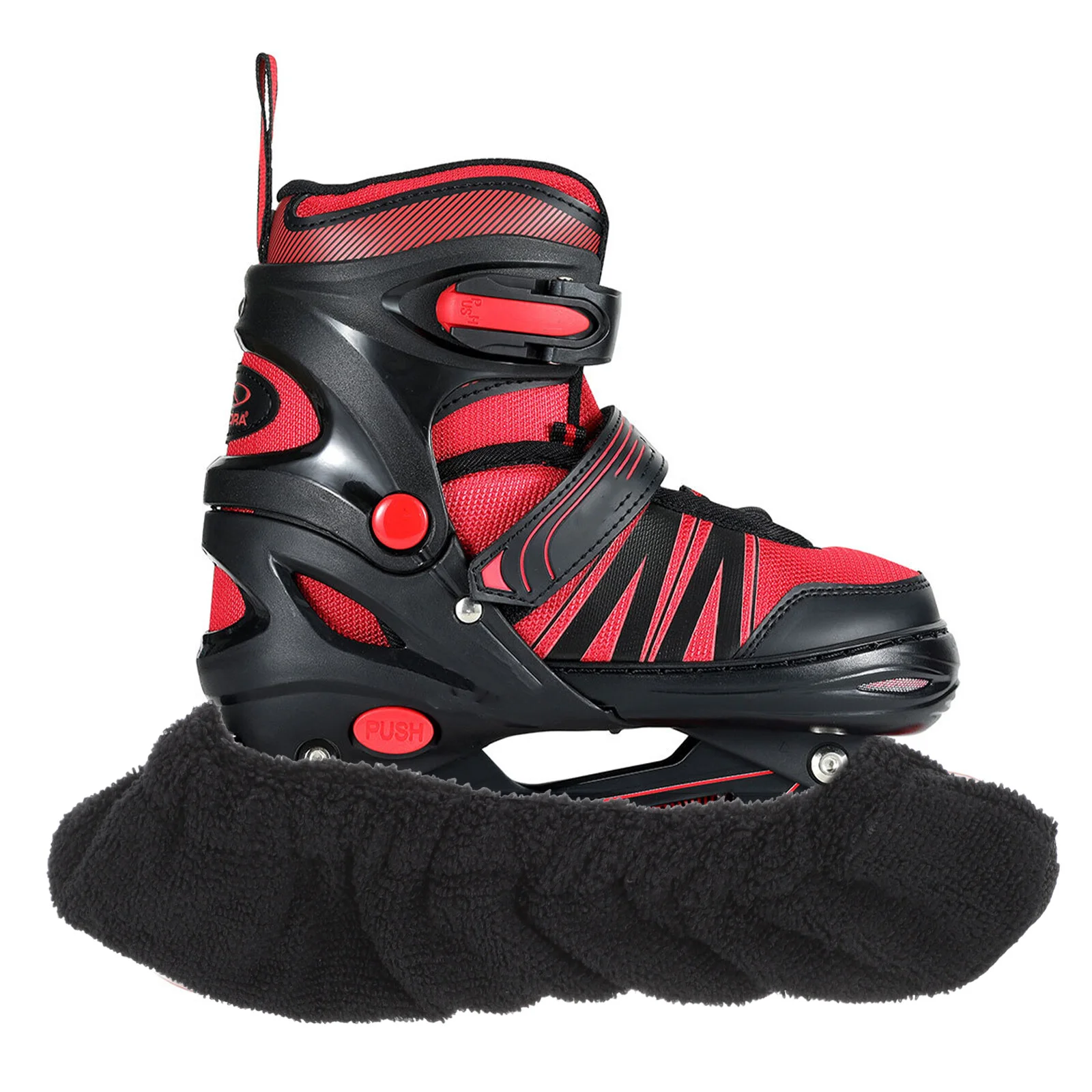 

2 Pairs Roller Skates Skating Shoes Supplies Kid Boot Protectors Ice Kids Covers Blades Toddler Microfiber