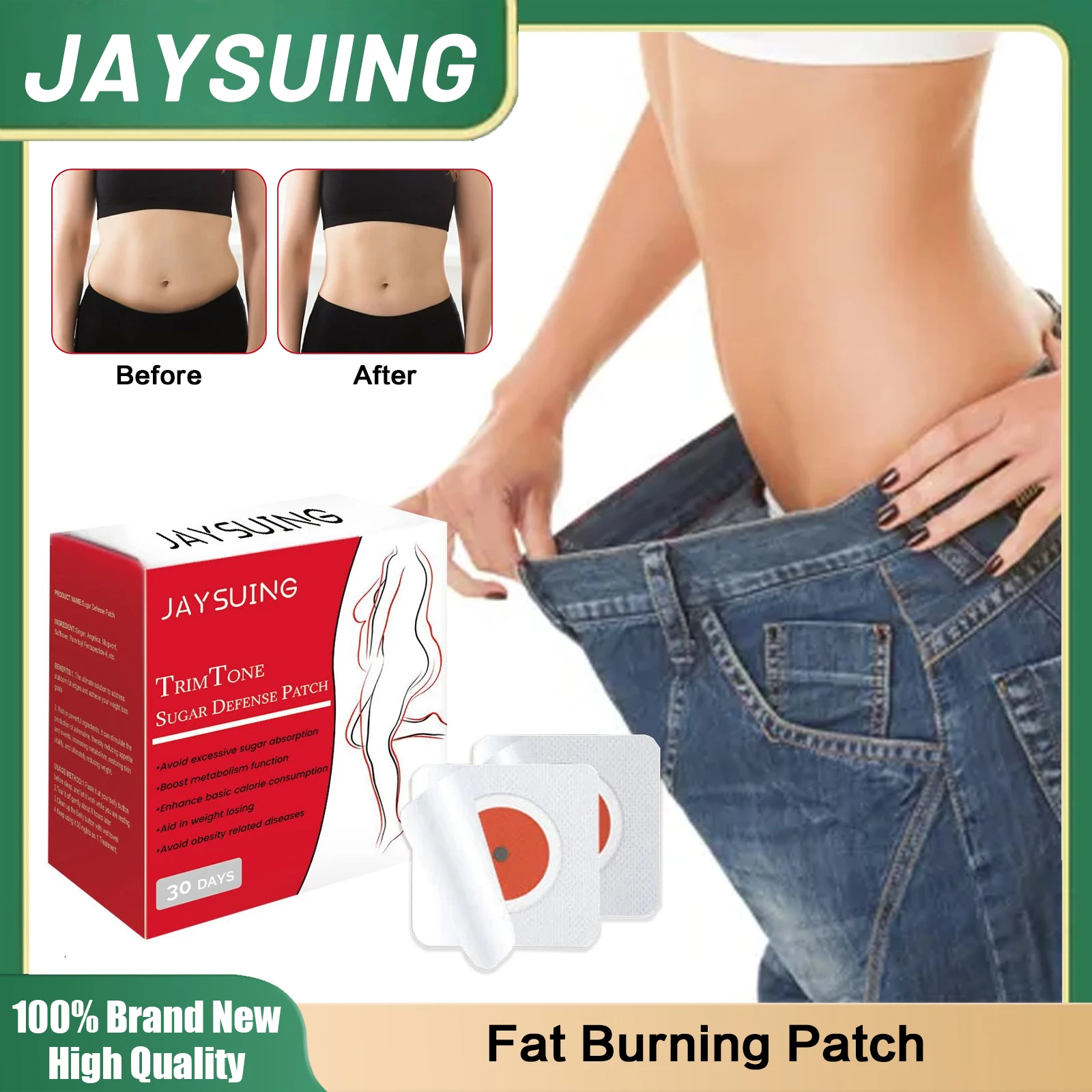 

Fat Burning Patch Body Sculpting Weight Loss Remove Cellulite Thin Leg Waist Belly Fat Reduction Slim Down Detox Navel Sticker
