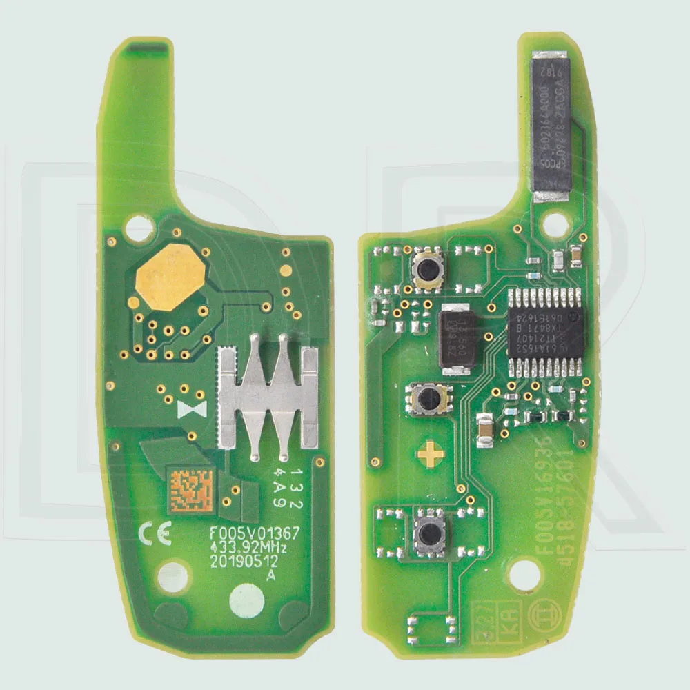DR ID46 PCF7952 Оригинальная печатная плата 433 МГц Автомобильный дистанционный