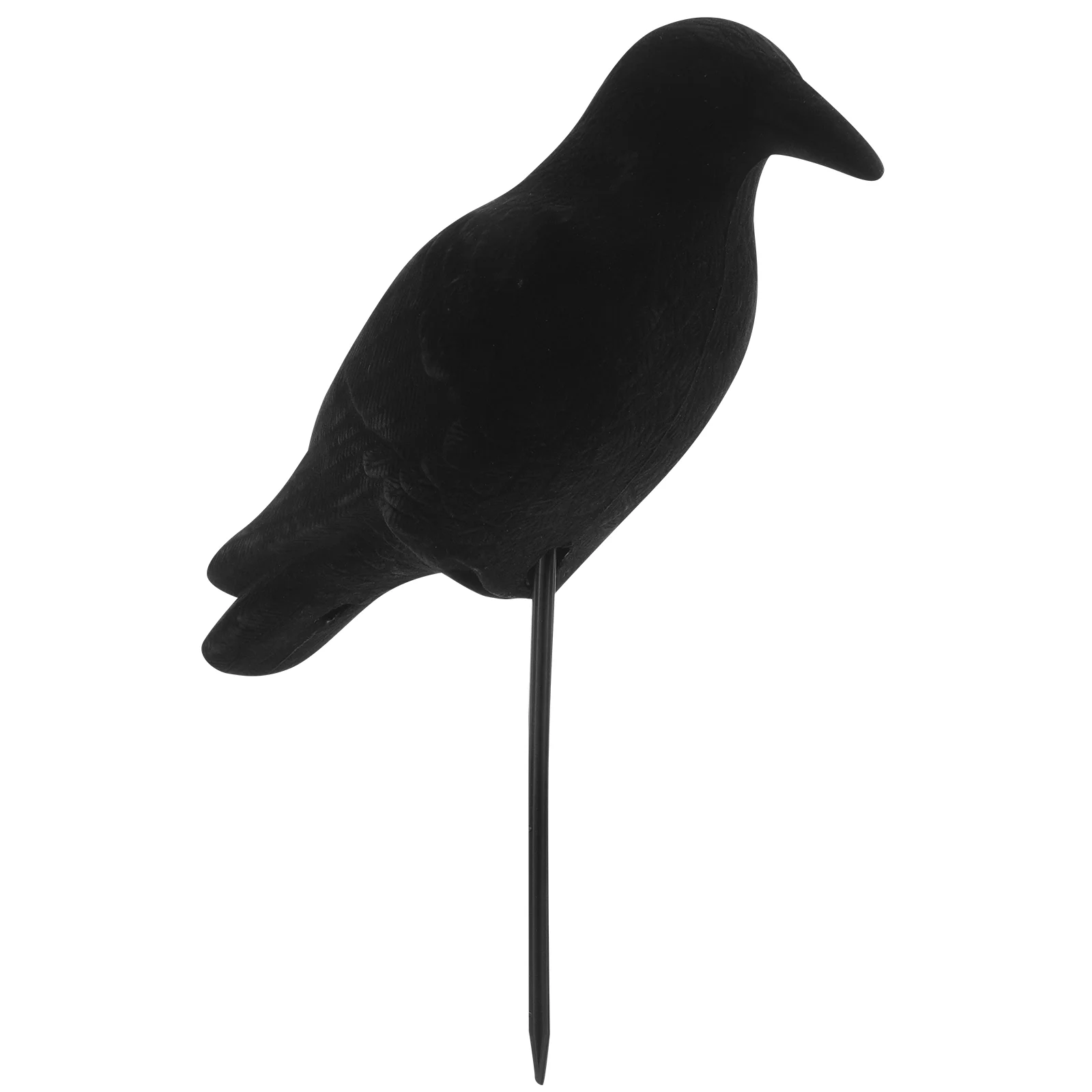

Garden Crow Statue Fake Crow Model Bird Scare Ornament Plastic Crow Prop Crow Adornment