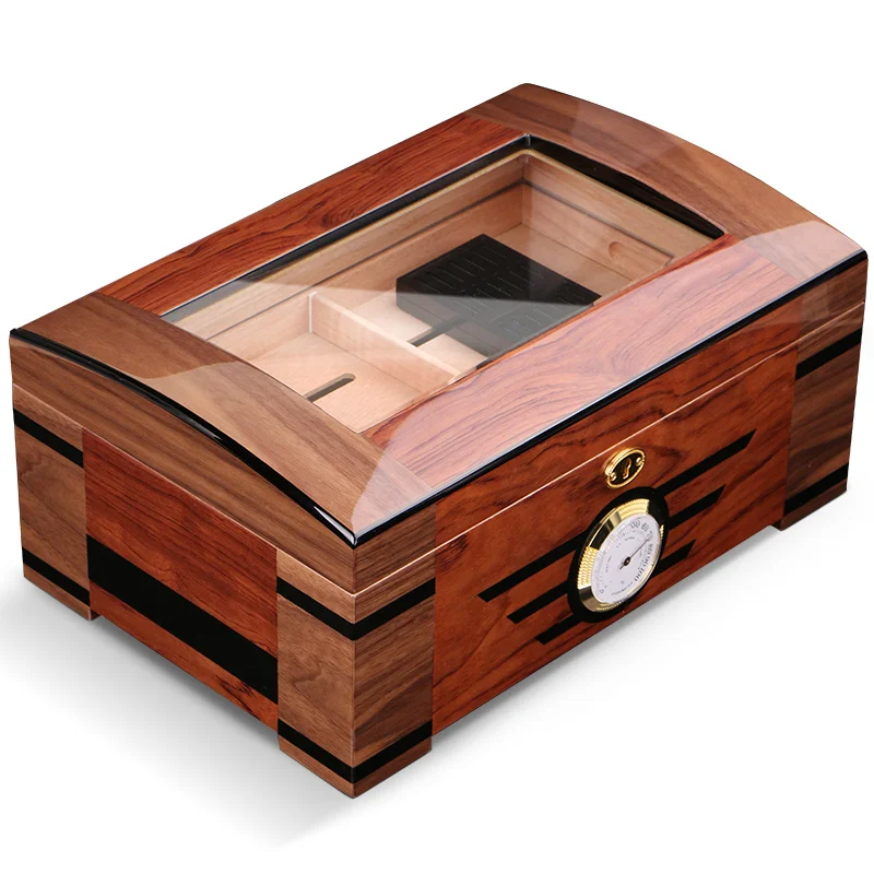 

Cuban Cohiba cigar humidifier humidor humidor large-capacity cigarette multi-layer portable cabinet piano paint humidor