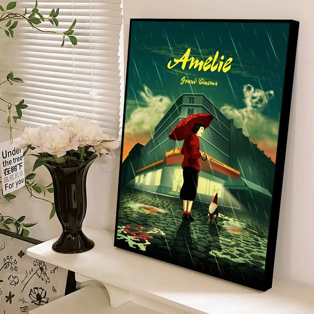 Амели Классический Фильм Ретро Наклейки HD Качество Клей Настенное Искусство Для