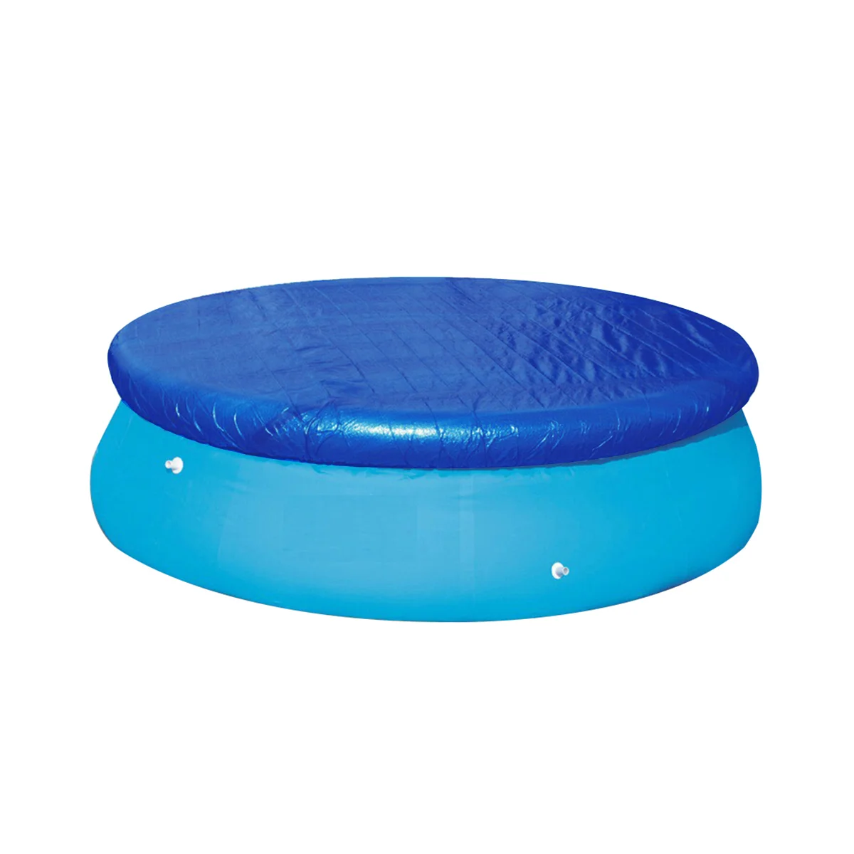 

GARNECK 366cm/12ft Diameter Round Easy Set Pool Cover for Frame Pools Inflatable Swimming Fast Set Pool