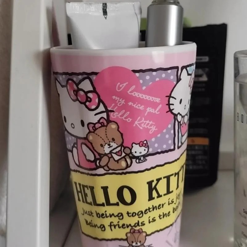 480 мл семейная чашка для воды милая мультяшная кофе напитков молока аниме зубная