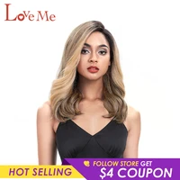 deep curly synthetic lace wig 20 long wavy lace wig ombre blond wig cosplay heat resistant wigs for women synthetic lace wig