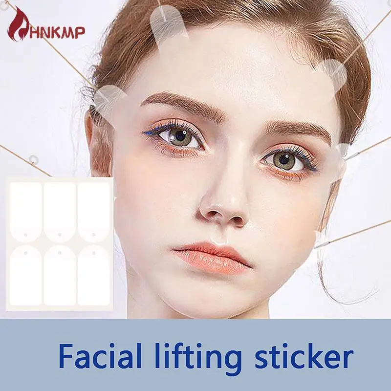 

18Pcs Invisible Thin Face Stickers V-Shape Fast Lifting Facial Lift Up Neck Eye Double Chin Wrinkle Makeup Tape