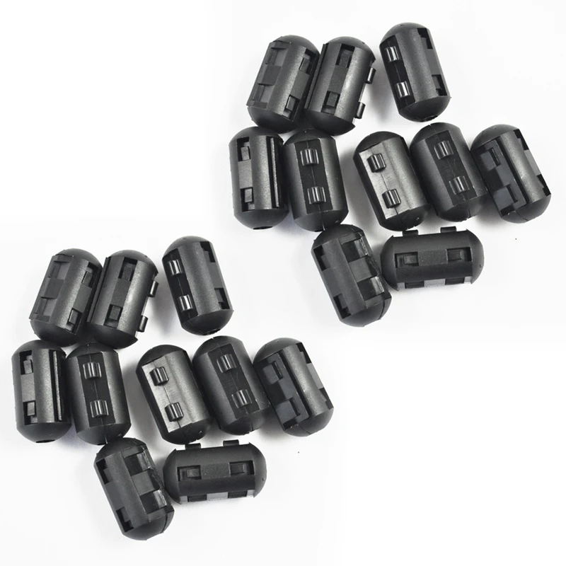 

20 шт., черное Ферритовое кольцо с внутренним диаметром 5 мм