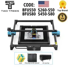 TwoTrees TTS-20 Pro CNC Metal Laser Engraver Support Offline Control Laser Cutter Leather Wood Acrylic Tools with Limit Switch