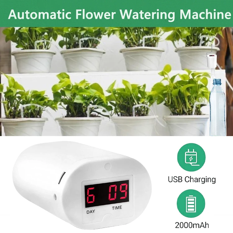 

Автоматический поливочный насос, контроллер для домашнего орошения цветов и растений, с таймером