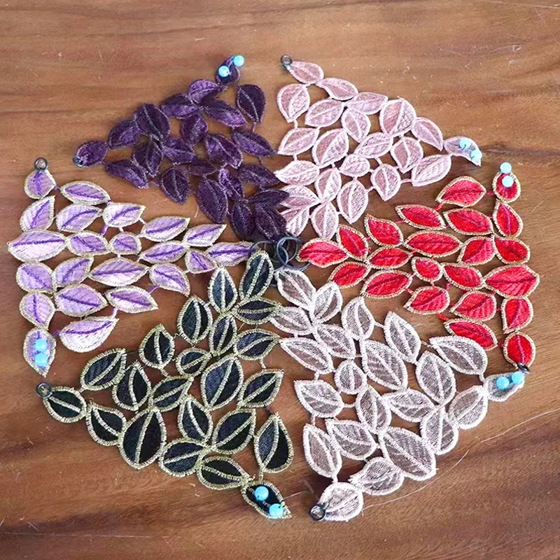 

Винтажные женские перчатки без пальцев с вышивкой листьев перчатки без пальцев для девочек Свадебные перчатки без пальцев для невесты