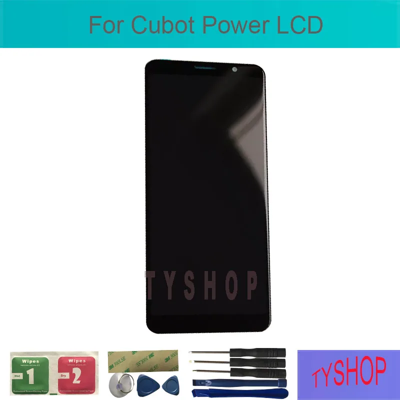 100% Протестировано на Cubot Power LCD дисплей детали для ремонта с инструментами |