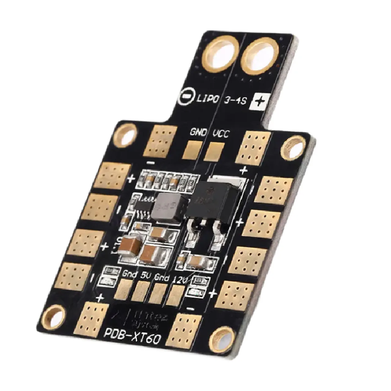 Matek Systems PDB XT60 с BEC 5V &amp 12V медная для радиоуправляемого вертолета FPV квадрокоптера