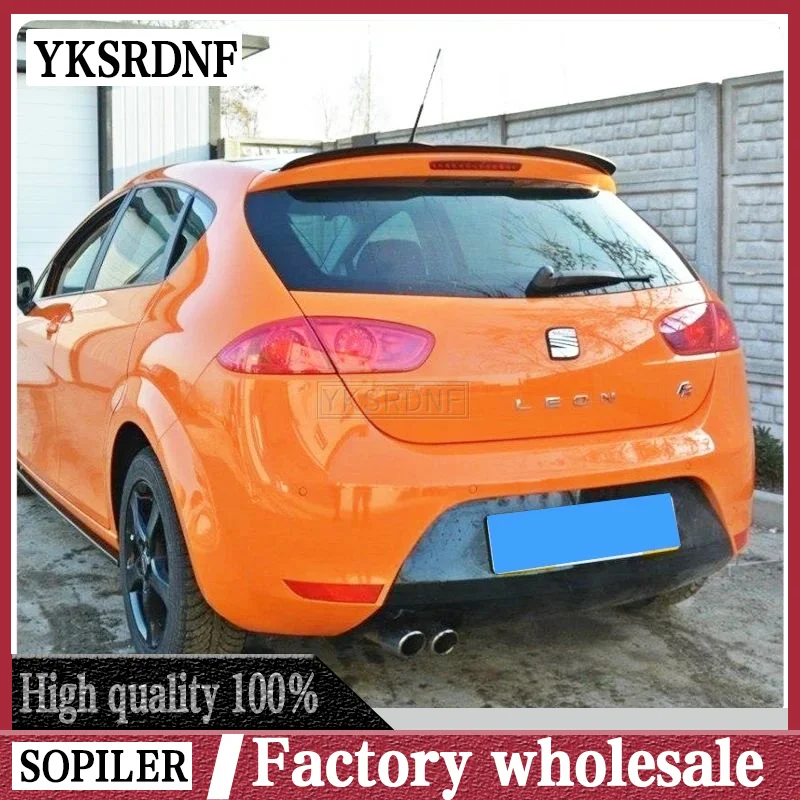 Спойлер для Volkswagen VW Seat LEON 2000-2020 3 двери/5 дверей 1P MK2 5F задний спойлер из