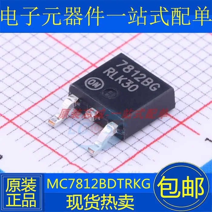 

10PCS/LOT MC7812BDTRKG 7812BG TO-252