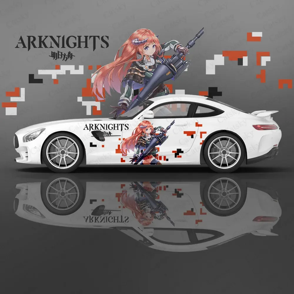 Bagpipe (Arknights) аниме автомобильная наклейка цветок виниловые наклейки для