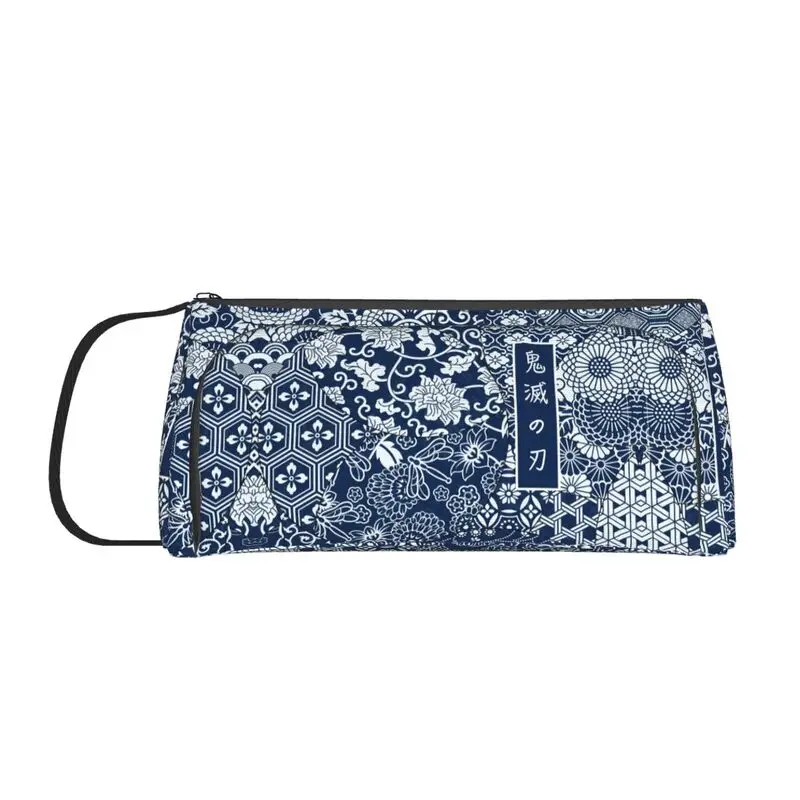 

Пенал Kimetsu No Yaiba с аниме «рассекающий демонов», чехол большой емкости с дышащей водой, бесшовный чехол для карандашей, школьные принадлежнос...