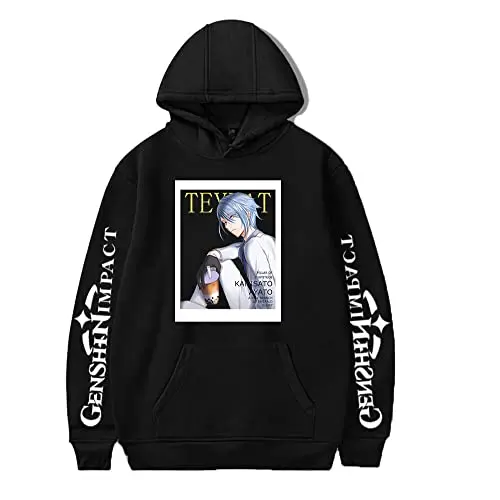 

Толстовка унисекс с принтом Genshin Impact Kamisato Ayato Merch 2022