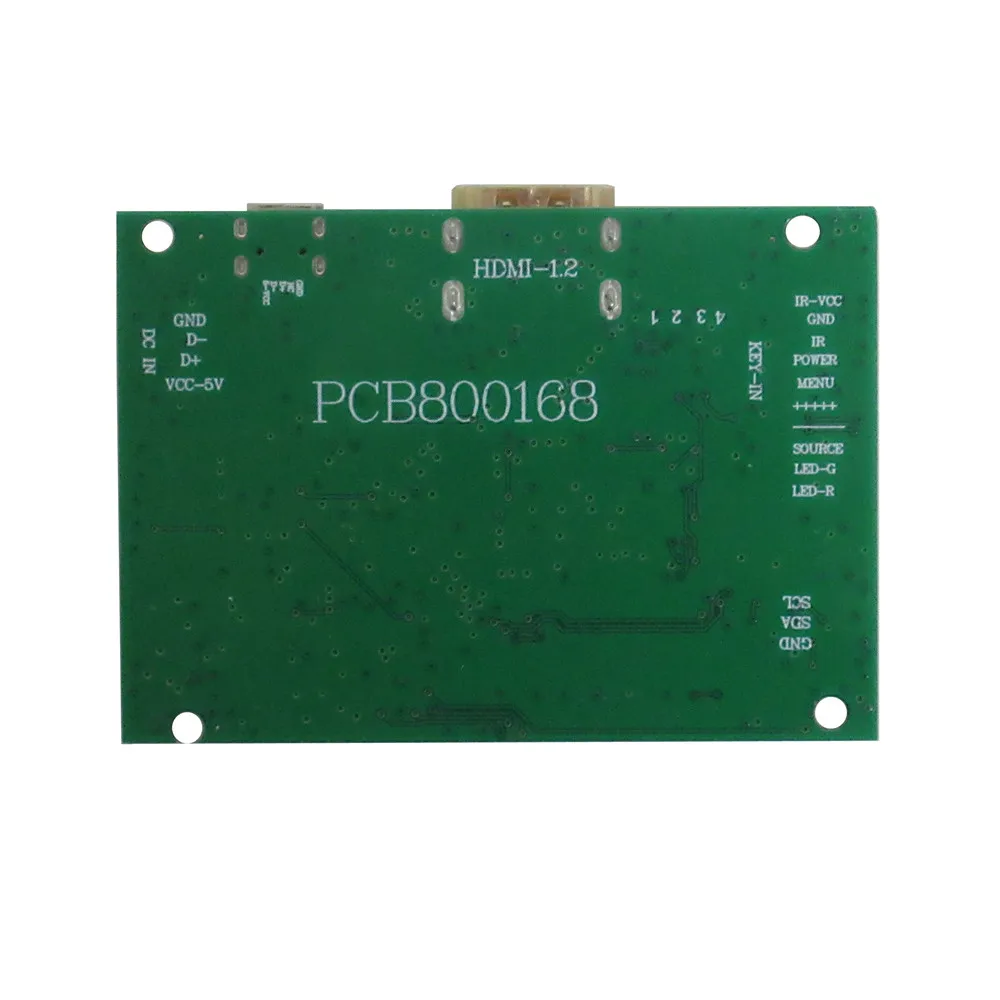 7-дюймовый 1024*600 HDMI-совместимый ЖК-дисплей с платой управления монитором для Raspberry