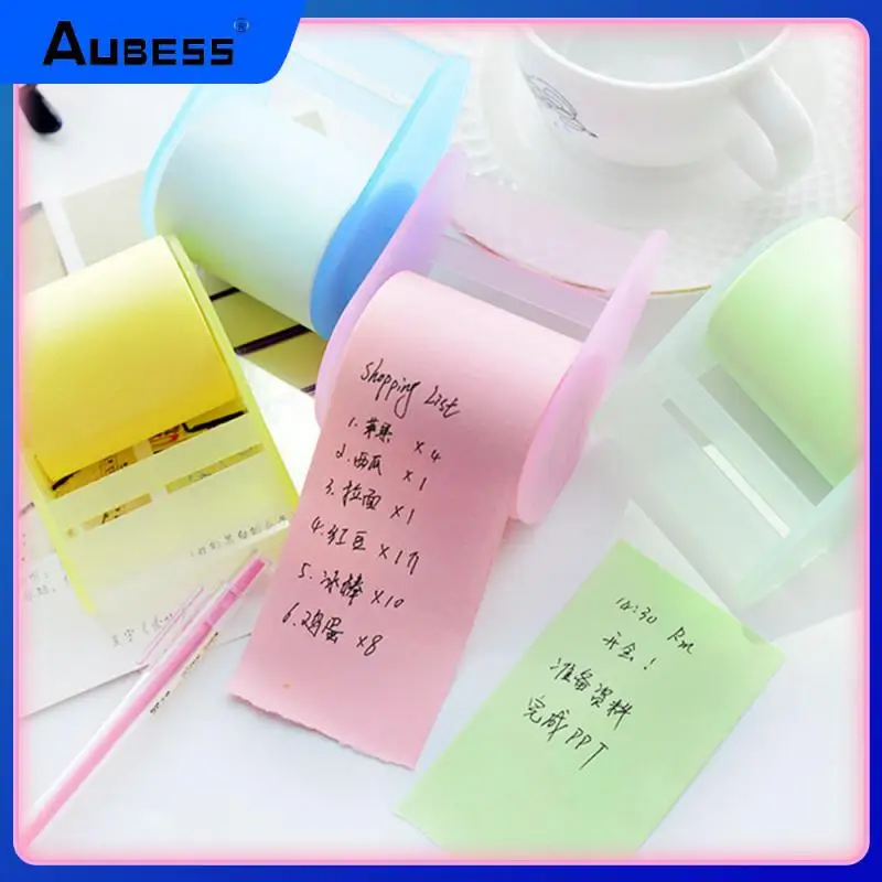 

Self Determined Length Tape Bracket Paper Tearable Student Message Paper Can Be Pasted Repeatedly Paster Smooth Writing A Reel