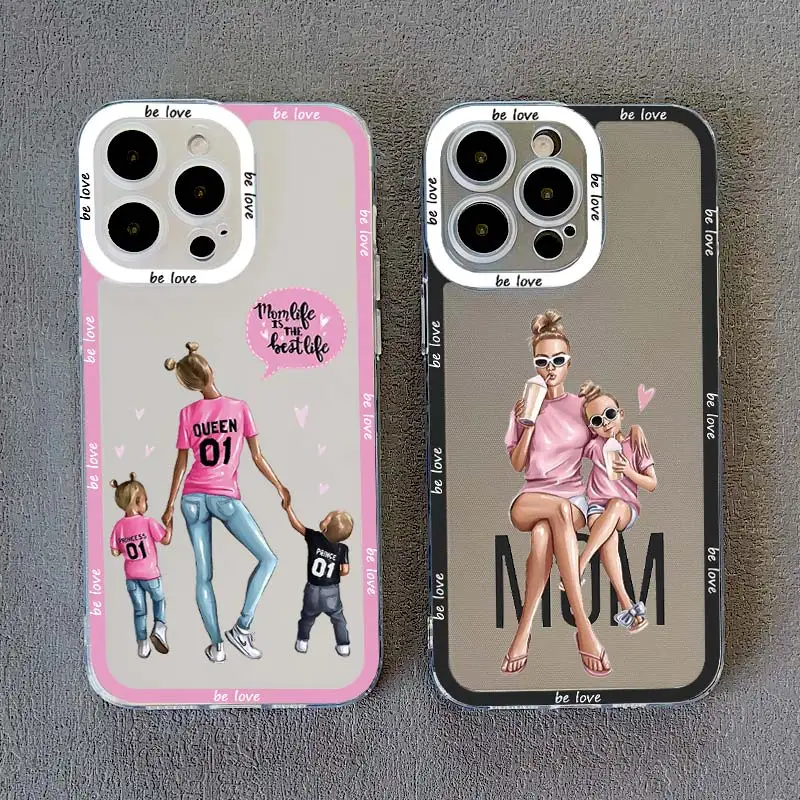 Прозрачный чехол для iPhone 13 12 11 Pro Max 15 14 Plus XR XS X 7 8 SE 2020