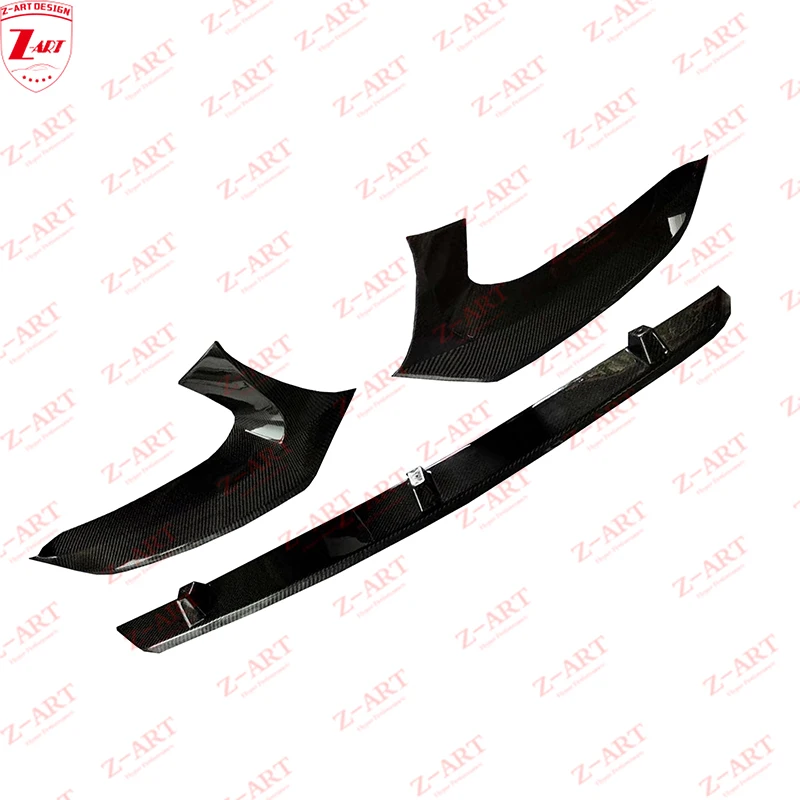 Передний спойлер из углеродного волокна Z-ART для BMW G30 M5 передний подбородок все