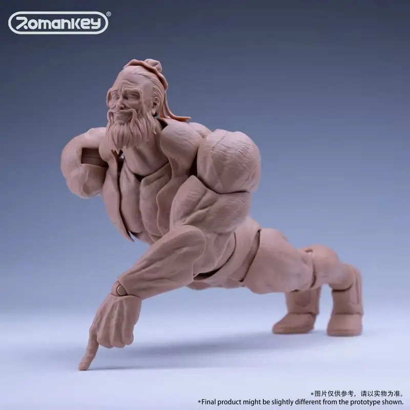 Фото 18 см Romankey 1/12 Big Guy X Cowl Alma003 Супер гибкий шарнирный корпус Strong Muscle Мужская фигурка Куклы Коллекция Подарочная игрушка №4